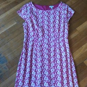 A-Line pink dress